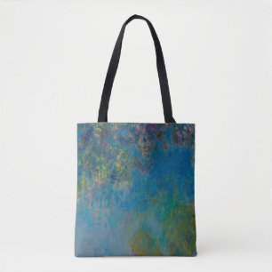 Claude Monet Wisteria Fine Art Blommigt GalleryHD Tygkasse