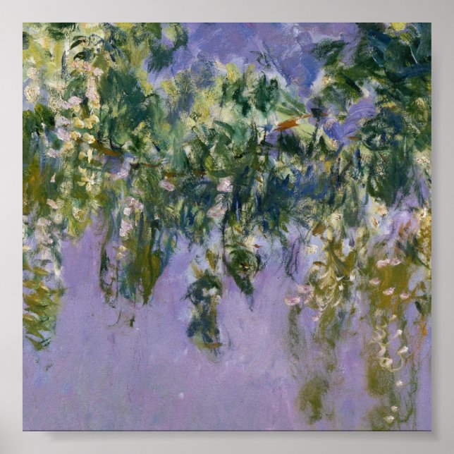Claude Monet - Wisteria Poster (Framsidan)