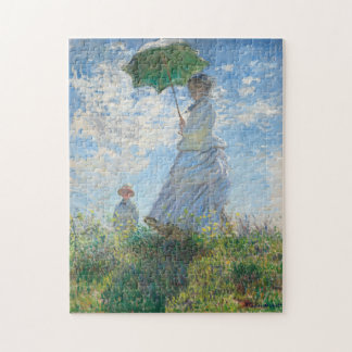 Claude Monet Woman med parasol/La Promenmened Pussel
