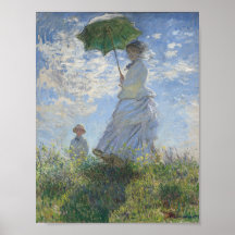 Claude Monet-Woman med parasol