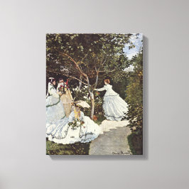 Claude Monet – Women in the Garden 1866 Canvastryck