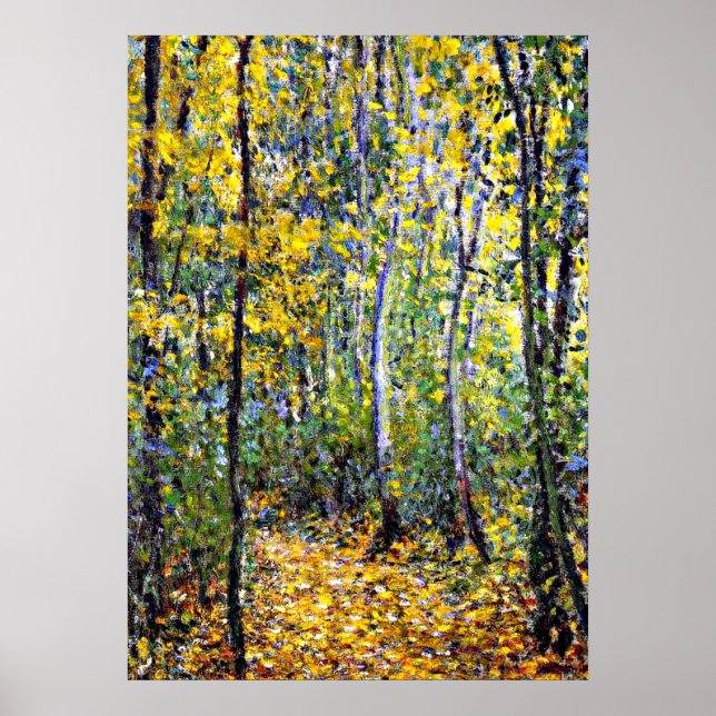 Claude Monet - Wood Lane Poster (Framsidan)