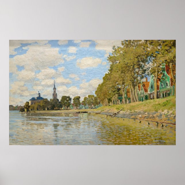 Claude Monet - Zaandam Poster (Framsidan)