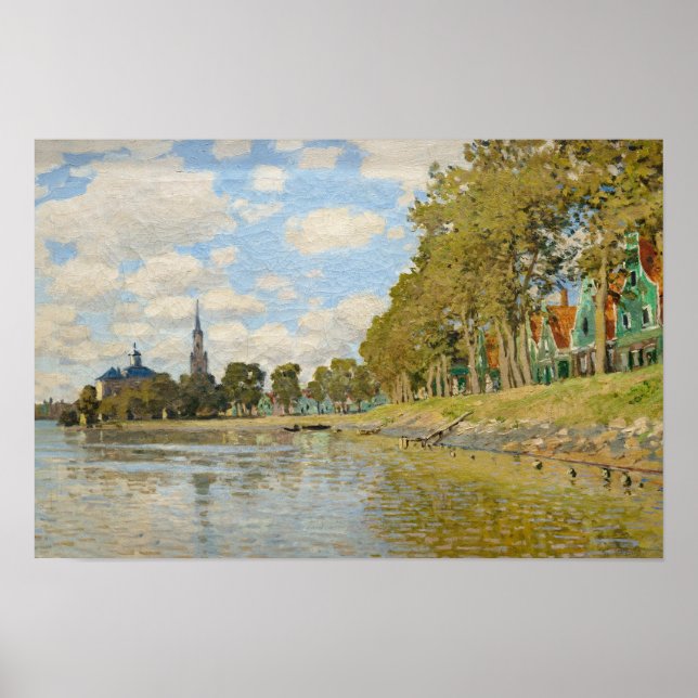 Claude Monet - Zaandam Poster (Framsidan)