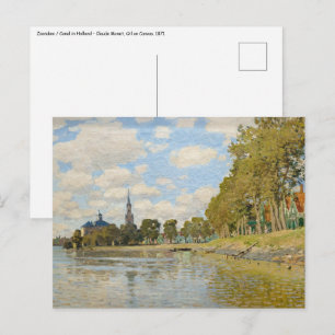 Claude Monet - Zaandam Vykort