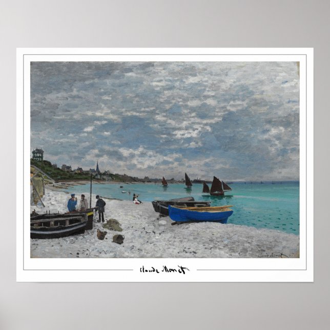 Claude Monet Zedign Art Affisch #14 (Framsidan)