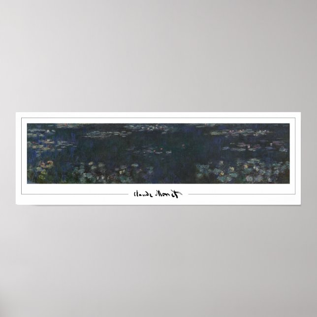 Claude Monet Zedign Art Affisch #368 (Framsidan)
