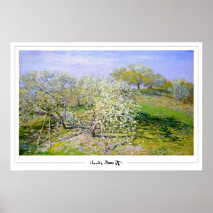 Claude Monet Zedign Art Affisch #674