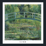 Claude Monet Zedign Art Poster #1<br><div class="desc">Claude Monet #1 (Vatten Lily Pond) är och namnteckning poster av Zedign House. Om du vill ha mer bilder och design från Claude Monet - Paintings & Teckning Vol 1 kan du gå till https://books.zedign.com/zas/2.html</div>