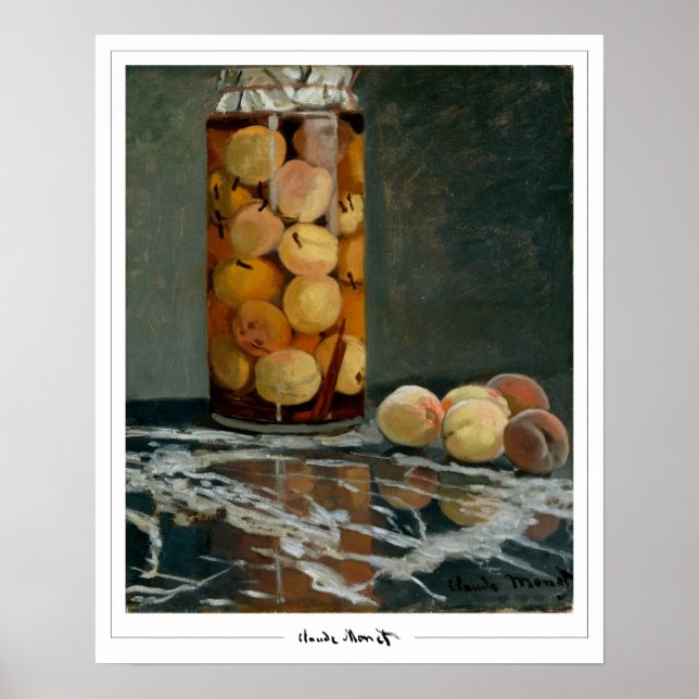 Claude Monet Zedign Art Poster #1-2 (Framsidan)