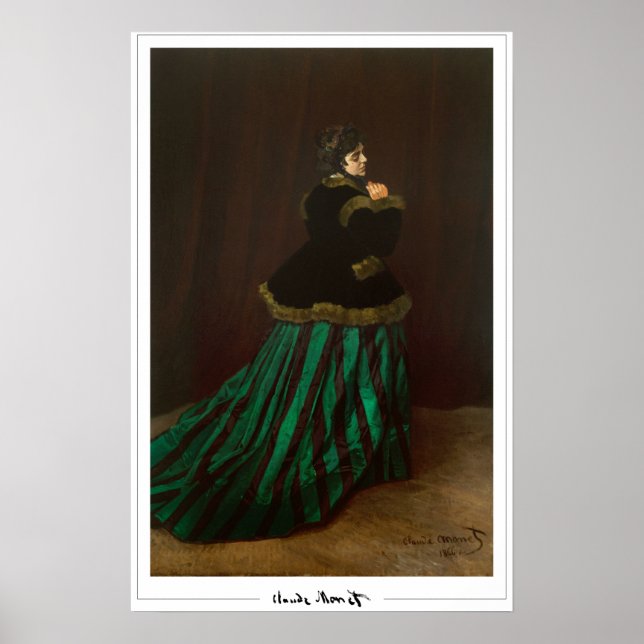 Claude Monet Zedign Art Poster #213 (Framsidan)