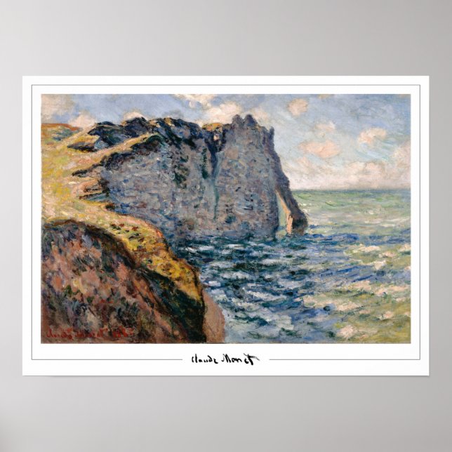 Claude Monet Zedign Art Poster #38-2 (Framsidan)