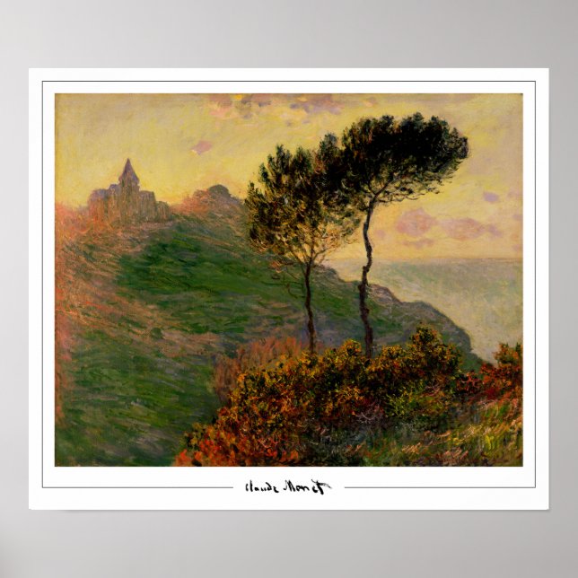 Claude Monet Zedign Art Poster #676 (Framsidan)