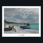 Claude Monet Zedign Art Poster nr 14<br><div class="desc">Claude Monet #14 (The Beach at Sainte Adresse) art & namnteckning poster av Zedign House. Om du vill ha mer bilder och design från Claude Monet - Paintings & Teckning Vol 1 kan du gå till https://books.zedign.com/zas/2.html</div>