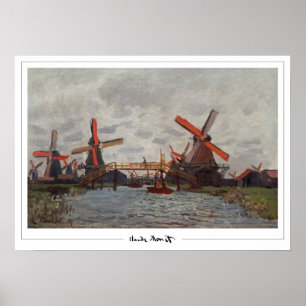 Claude Monet Zedign Art Poster nr 22-2