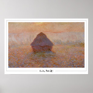 Claude Monet Zedign Art Poster nr 24