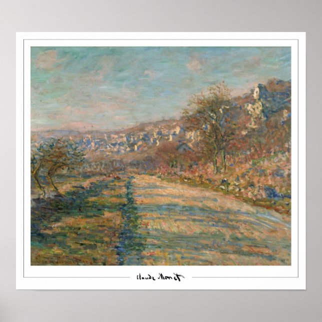 Claude Monet Zedign Art Poster nr 27 (Framsidan)