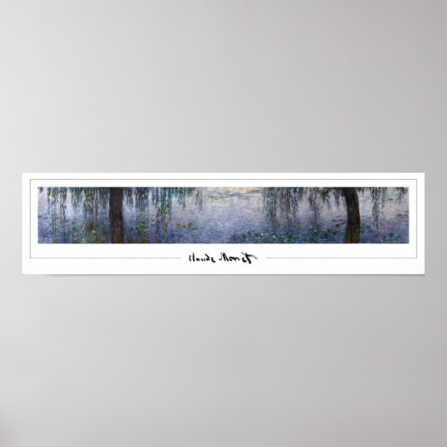 Claude Monet Zedign Art Poster nr 307 (Framsidan)