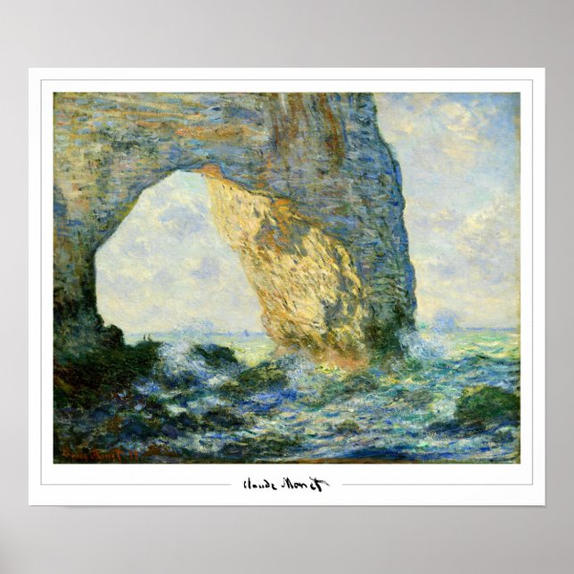 Claude Monet Zedign Art Poster nr 311 (Framsidan)