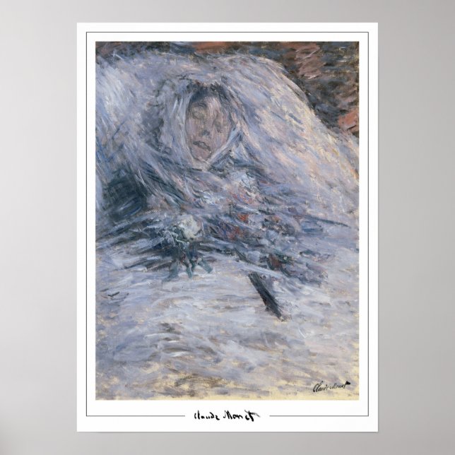 Claude Monet Zedign Art Poster nr 324 (Framsidan)
