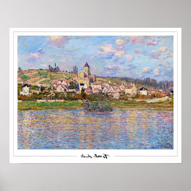 Claude Monet Zedign Art Poster nr 39-2 (Framsidan)