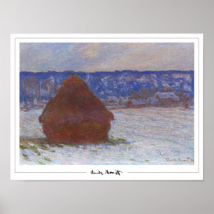 Claude Monet Zedign Art Poster nr 494
