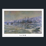Claude Monet Zedign Art Poster nr 55<br><div class="desc">Claude Monet #55 (The Breakup of the Ice) art & namnteckning poster av Zedign House. Om du vill ha mer bilder och design från Claude Monet - Paintings & Teckning Vol 1 kan du gå till https://books.zedign.com/zas/2.html</div>