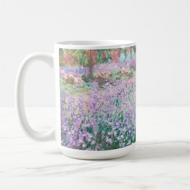 Claude Monet's Garden at Giverny Coffee Cup Kaffemugg (Vänster)