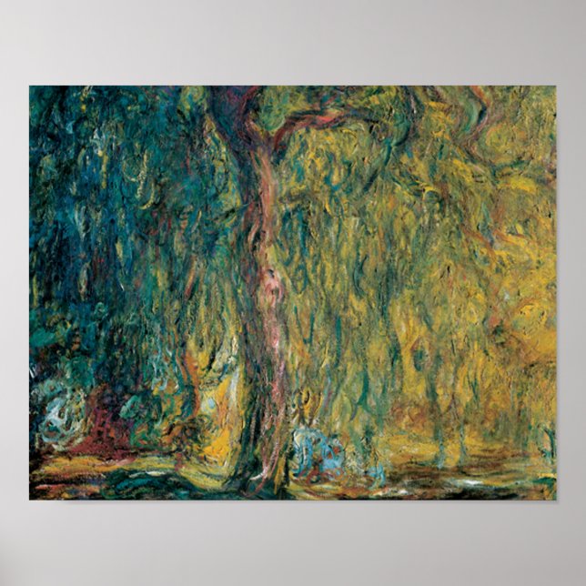 Claude Monets gråtande pil Poster (Framsidan)