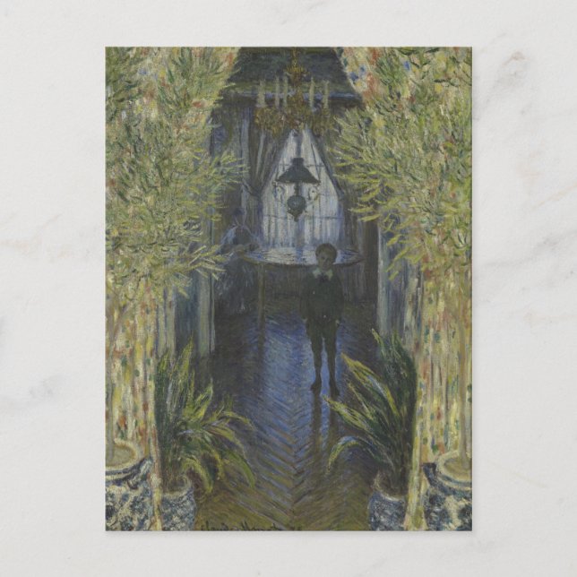 Claude Monets hörn i Apartment Vykort (Framsida)