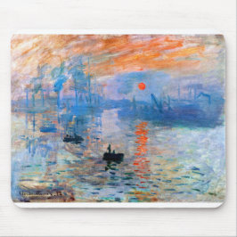 Claude Monets Impression, Soluppgång (1872) Musmatta