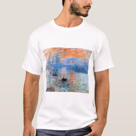 Claude Monet's Impression, Sunrise (1872) T Shirt