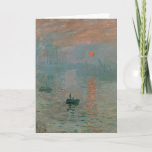 Claude Monets Impression Sunrise (soleillevant) Kort