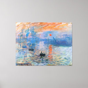 Claude Monets intryck, Soluppgång Canvastryck