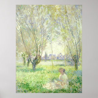 Claude Monets konststil Poster