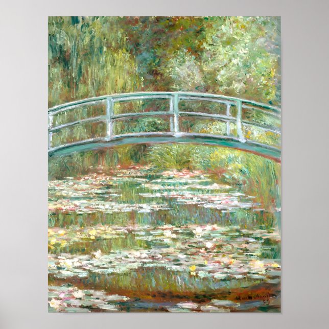 Claude Monets konststil Poster (Framsidan)