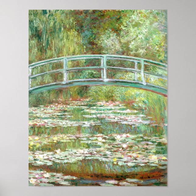 Claude Monets konststil Poster (Framsidan)