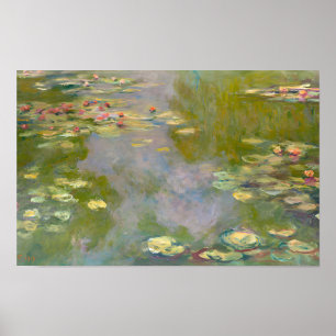 Claude Monets konststil Poster