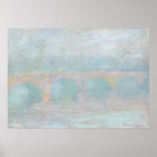 Claude Monets konstverk Poster