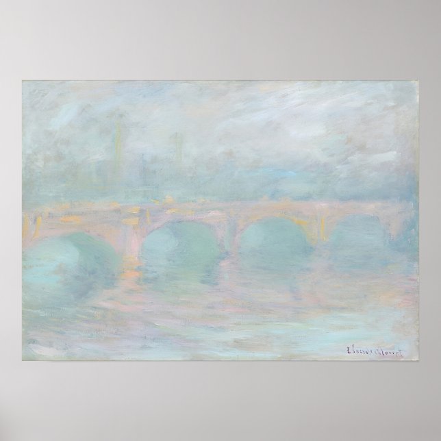 Claude Monets konstverk Poster (Framsidan)
