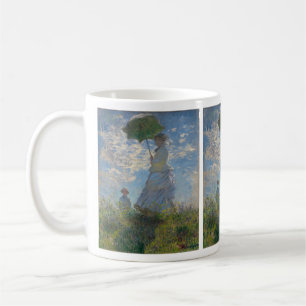 Claude Monets kvinna med parasol (The Stroll) Kaffemugg