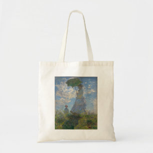 Claude Monets kvinna med parasol (The Stroll) Tygkasse