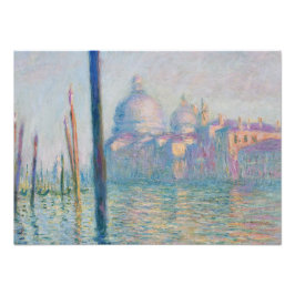 Claude Monets Le Grand Canal Fototryck
