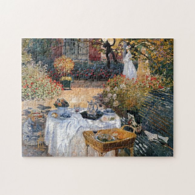 Claude Monets luncheon Pussel (Horisontell)