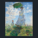 Claude Monet's Madame Monet and Her Son (1875) Poster<br><div class="desc">Claude Monet's Madame Monet and Her Son (1875), woman with a Parasol</div>