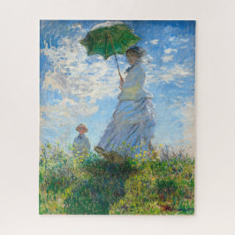 Claude Monets madame Monet och hennes son Pussel