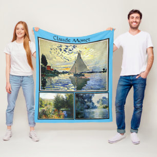Claude Monets målningar av berömden Fleecefilt