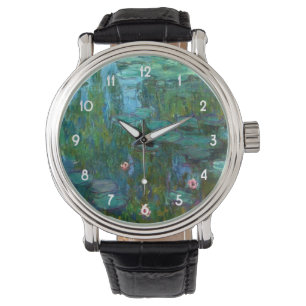 Claude Monets nymphéas Armbandsur