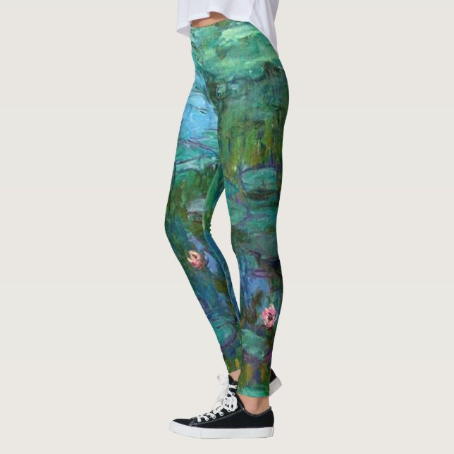 Claude Monets nymphéas Leggings (Vänster)