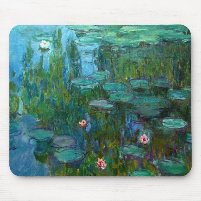 Claude Monets nymphéas Musmatta (Framsidan)